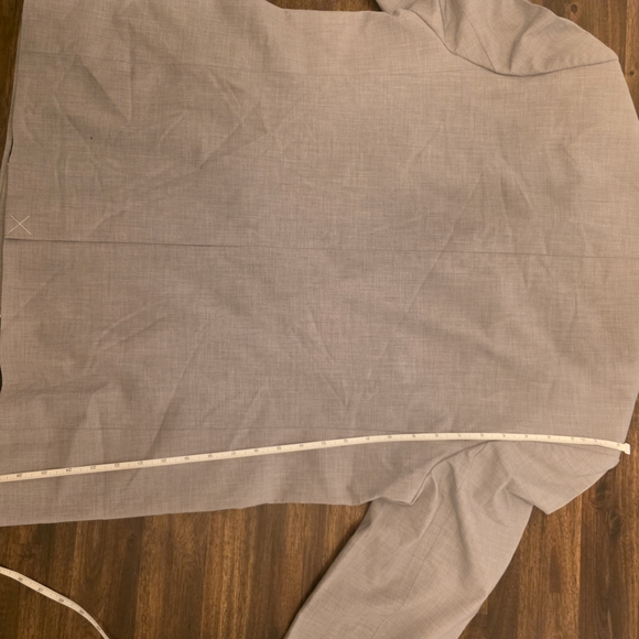 Men's Gray Double-Breasted Jacket - Picture 7 of 7